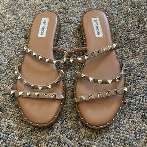 Steve Madden studded flat sandals